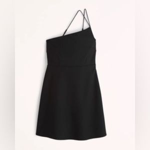 Strappy One Shoulder Skort Dress